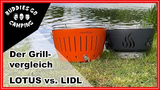 Lotus vs. Lidl Grill❗ Teuer gegen Günstig❗ Wir wagen den Vergleichstest der Aktivkohlegrills.