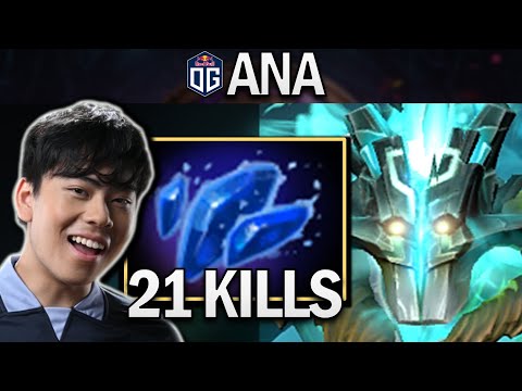 OG.ANA JUGGERNAUT WITH 21 KILLS - DOTA 2 7.28 GAMEPLAY