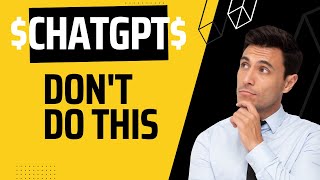 DON'T USE CHAT GPT FOR THIS PURPOSE
