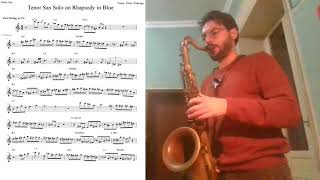 Rhapsody in Blue/Gordon Goodwin. Jeff Driskill - Transcribed by Fabio Tiralongo