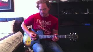 [LOOPING] Copying a Jon Herington Solo. 1958 Gibson Les Paul Junior, Two-Rock, Nobels ODR-1, DD-500