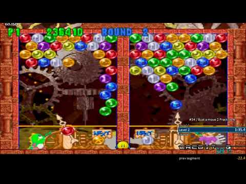 Bust a move 2 Speedrun Practice mode in 1:59