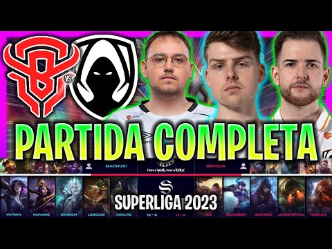 BISONS vs HERETICS PARTIDA COMPLETA SUPERLIGA 2023 ESPAÑOL LVP