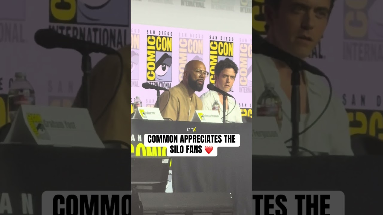 Common Gives Silo Fans a Heartfelt Shoutout at Hall H!