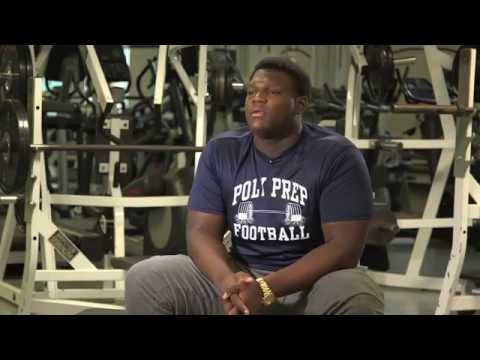 Isaiah Wilson - Poly Prep Offensive Lineman - Highlights/Interview