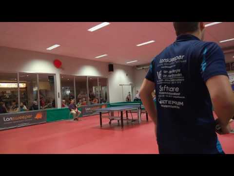 Lansweeper Hamme vs Gullegem : Dominique De Wilde vs Florian Van Acker