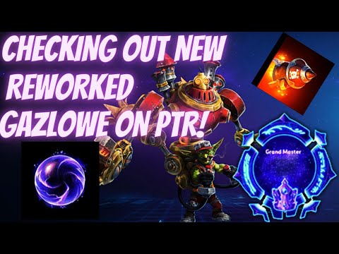 Gazlowe Gravobomb - CHECKING OUT NEW REWORKED GAZLOWE ON PTR!