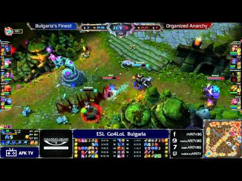 Go4LoL Bulgaria #148: Final Bulgaria's Finest vs. Organized Anarchy