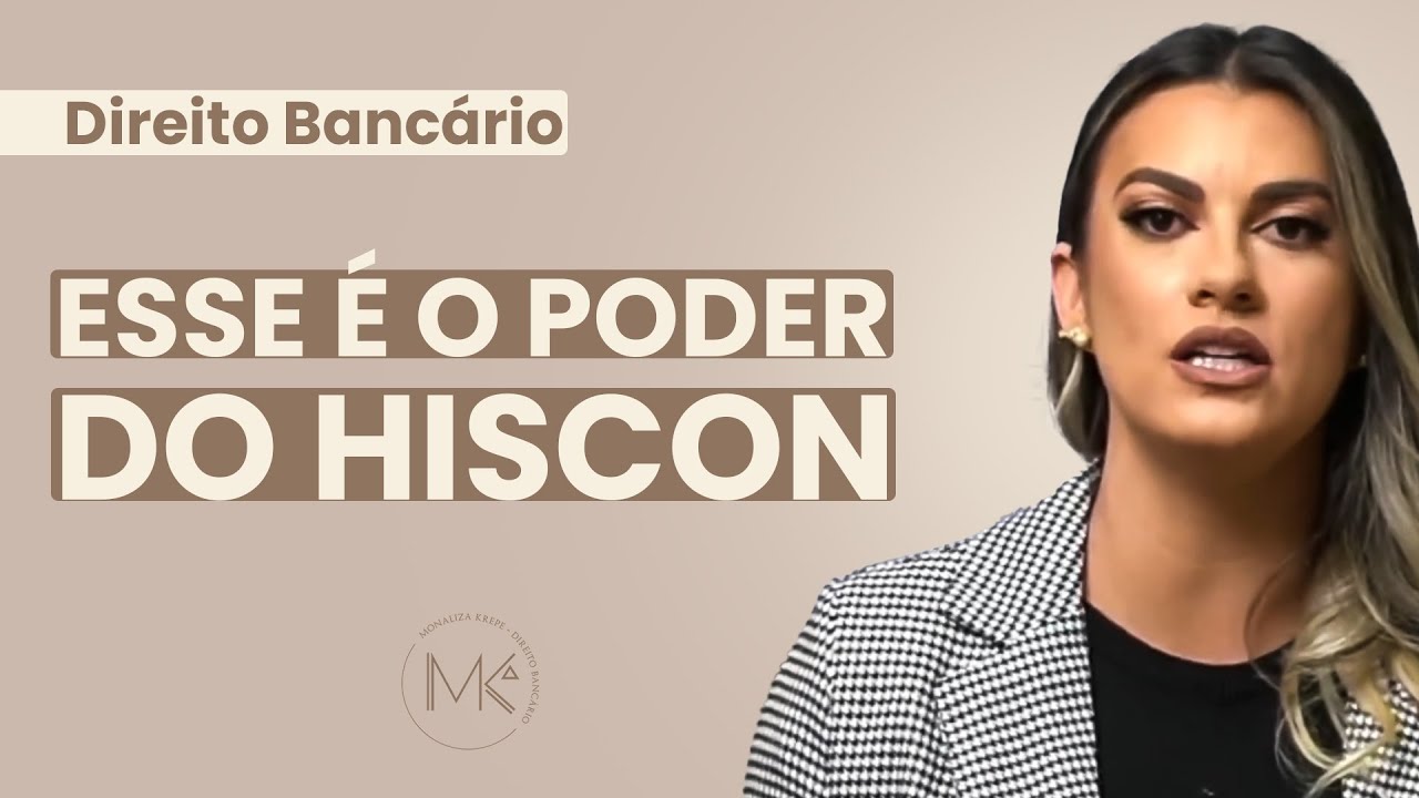 Como funciona o HISCON - Direito Bancário na Prática