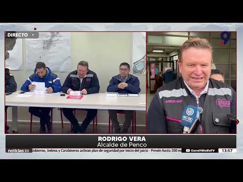 Reportan 7 casas inundadas por crecida de estero Bellavista en Tomé