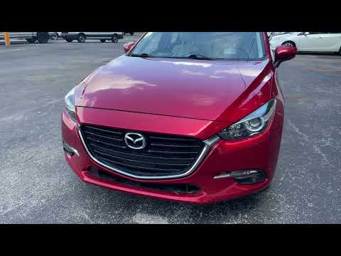 2017 Mazda Mazda3 Grand Touring Hatchback Red