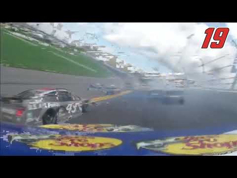Daytona's big one from every in-car Camera