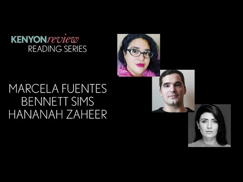 Fall Fiction Reading: Marcela Fuentes, Bennett Sims, and Hananah Zaheer