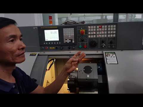 Làm quen cách sử dụng máy tiện CNC hệ Fanuc 0i (set dao + kiểm tra + chỉnh sửa)-P1