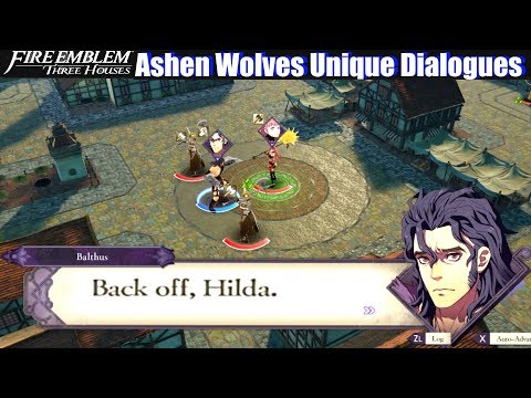 FE3H Ashen Wolves Unique Dialogues & Battle Quotes - Fire Emblem Three Houses