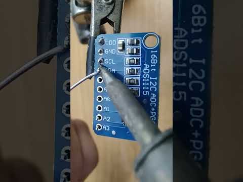 ADS1115 Module Pin Soldering | Arduino Module