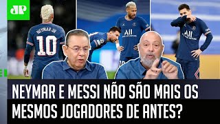 ‘O que preocupa vendo o Neymar e o Messi jogar é…’ Veja debate após Real Madrid e PSG