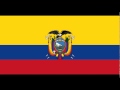 Ecuador National Anthem Vocal 