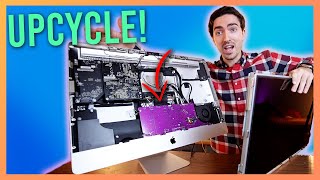 Upcycle an old iMac display with this INSANE mod!