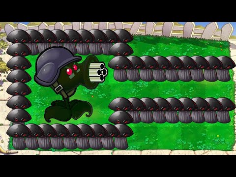 Doom Gatling vs 99 Giga Gargantuar vs Dr Zomboss - Plants vs Zombies Hack