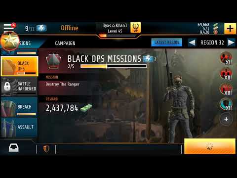 Kill Shot Bravo Region 32::3 Black Ops Mission Completed.