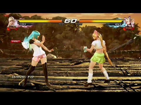 L7 60 Lili Rochefort VS LAW - Tekken 7 ( Uchiha x24 ) Gameplay PC