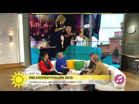 Ann-Lousie Hansson hyllar Lill-Babs i Melodifestivalen: ”Vi har varit vänner s… - Nyhetsmorgon (TV4)