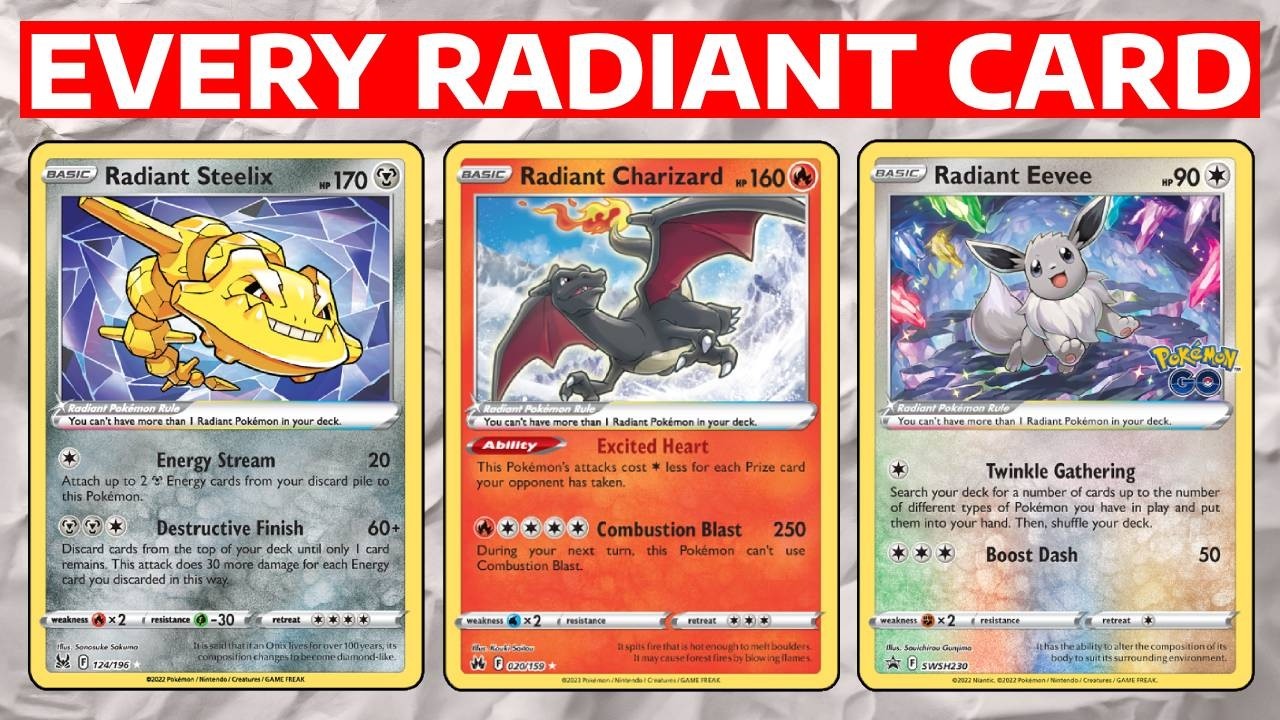 EVERY Radiant Pokemon Card EXPLAINED