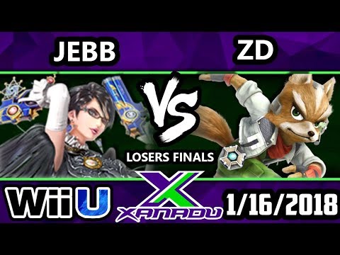 S@X 237 Smash 4 - Jebb (Bayonetta) Vs. ZD (Fox) - SSB4 Losers Finals - Smash for Wii U.