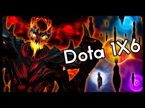 Classic Right Click God Carry!! Shadow Fiend in Dota 1x6
