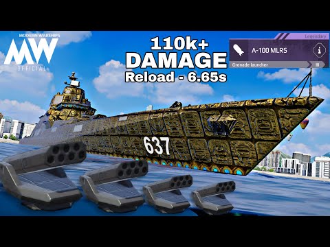 NO Regret with this ship 😎 - Powerful equipment with lethal combination - Modern Warships