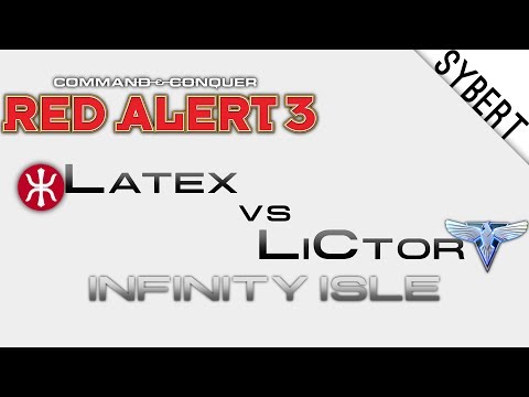 Latex[E] vs LiCtor[A] - Infinity Isle - Red Alert 3