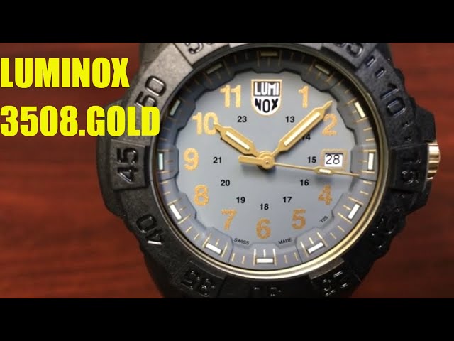 ساعة لوميناكس نافي سيل كوارتز رجالية - XS.3508