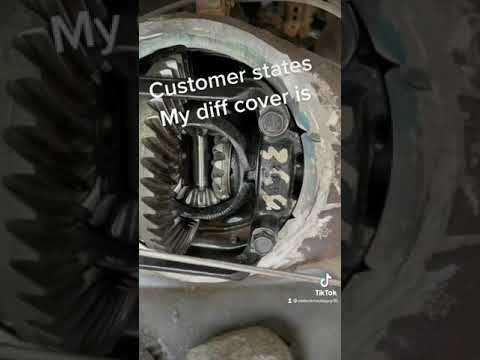 Customer States Toyota Tundra Differential Cover Is RUSTY #shorts