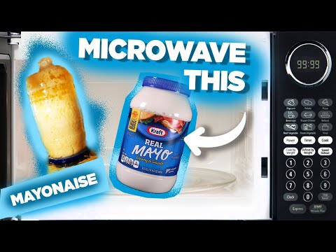 Microwaving MAYONNAISE