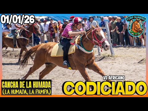 CODICIADO CLING (01/01/26) FESTIVAL HIPICO en LA HUMADA (La Pampa)