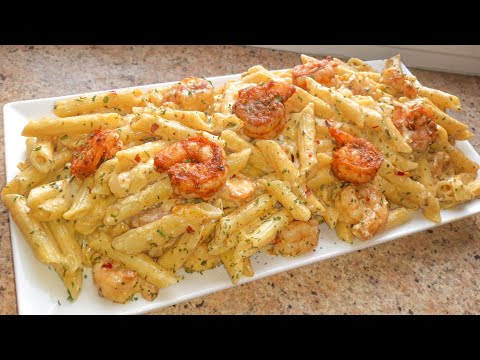 How To Make Creamy Shrimp Pasta Recipe |30 Minutes Dinner Ideas