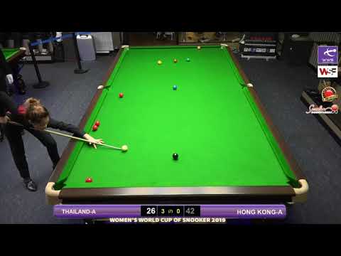 Thailand A vs Hong Kong A - Women's Snooker World Cup Final 2 (June 2019)