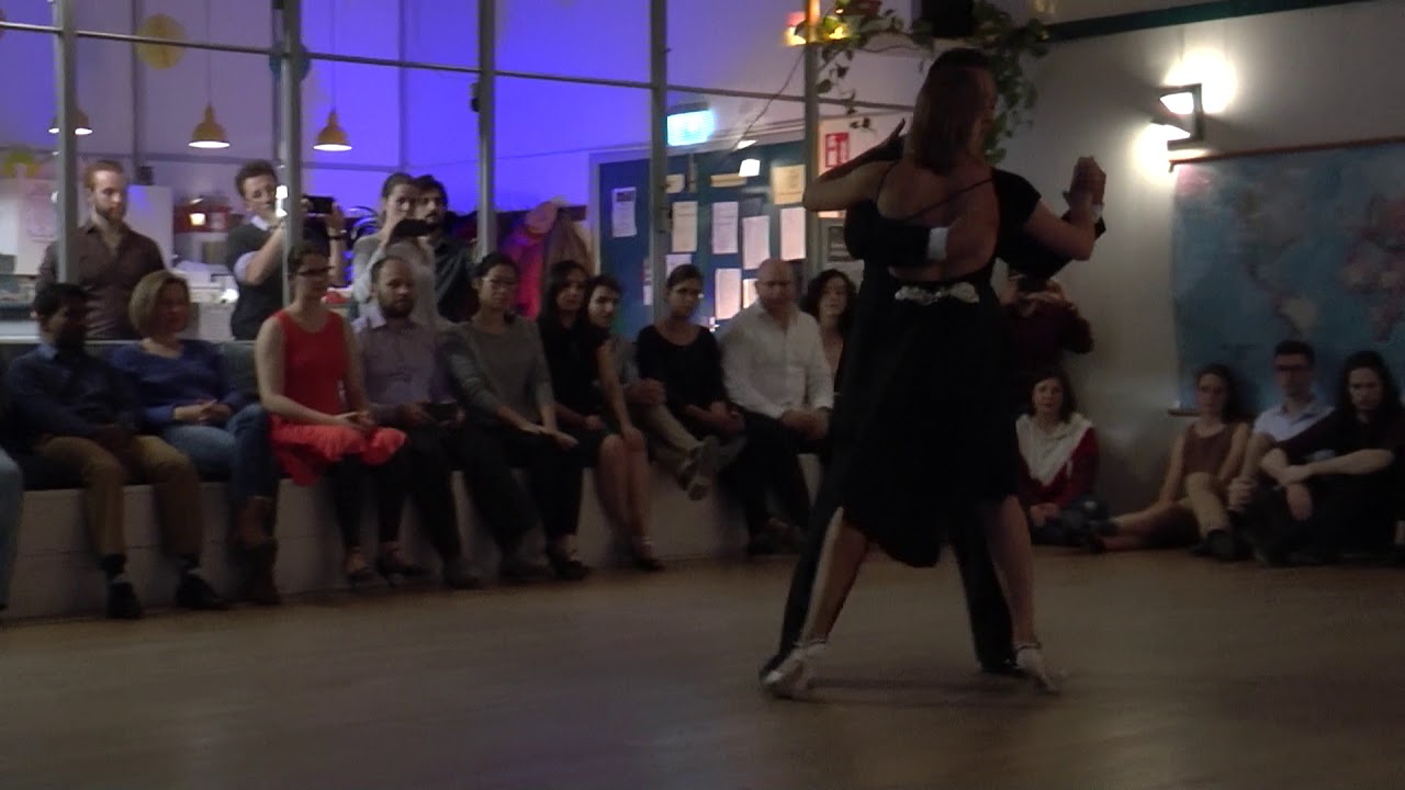 Zaneta Leonidi & Takehiro Uto in Delft Tango Café "Marion" M.Calo