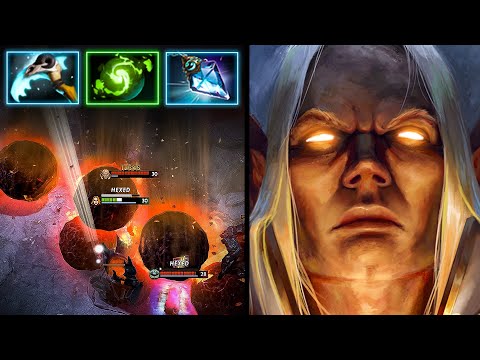 WHAT A GAME!! CURIOUS INVOKER MAX LEVEL 30 + SPELL PRISM EPIC COMEBACK GAME | Dota 2 Invoker