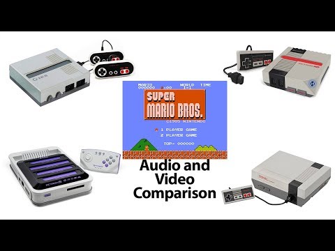 Teaser - Original NES, Gamerz Tek 8-Bit HD, Hyperkin Retron 1 HD and Retron 5 Comparison