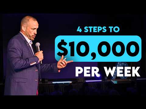 These 4 Steps Will Make You $10,000 PER WEEK In Sales (8% 2025 Conference)