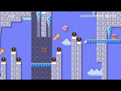 Munchar Cave Platforming by minitaka 🍄 Super Mario Maker 2 #ahv 😶 No Commentary