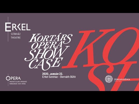 Kortárs Opera Showcase élőben az Erkel Színházból