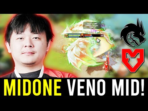 "How MIDONE VENOMANCER Kicked TEAM SPIRIT in BLAST SLAM IV Day 1.."
