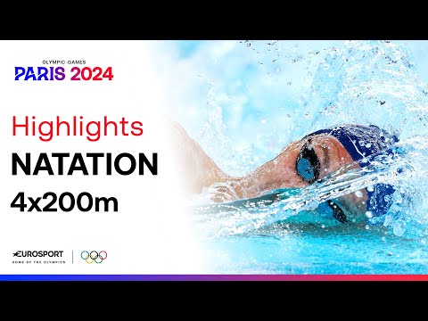 JO PARIS 2024 - L'immense dernier relais français sur le 4x200m