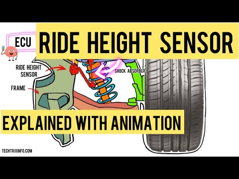 Ride Height Sensor Explained With Animation | Mastering Automotive Sensors | Part 21