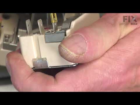 GE Range Repair - How to Replace the Surface Burner Switch