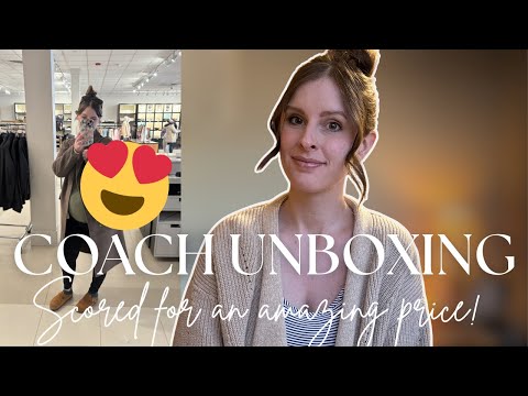 Proof You Don’t Have to Overspend for Luxury ✨| Coach Unboxing