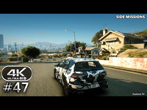 Grand Theft Auto 5 Gameplay Walkthrough Part 47 Side Mission - GTA 5 PC 4K 60FPS (No Commentary)